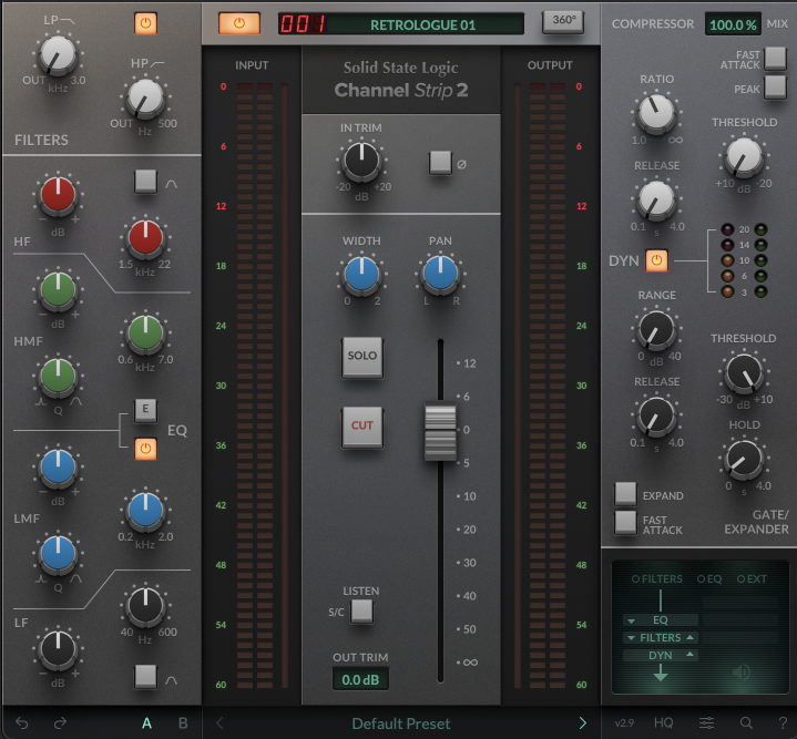 Solid State Logic SSL Native Channel Strip 2